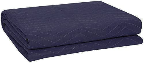 Moving Storage -Packing Blanket/Tarps, 80" x 72" Durable Polyester Material, Multi-Packs