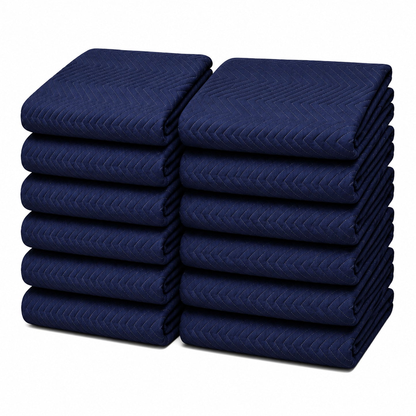 Moving Storage -Packing Blanket/Tarps, 80" x 72" Durable Polyester Material, Multi-Packs