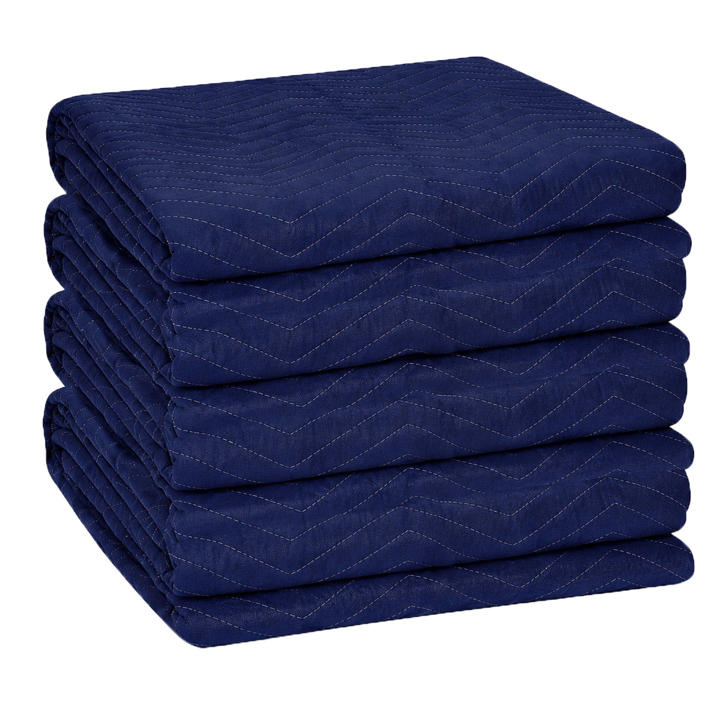 Moving Storage -Packing Blanket/Tarps, 80" x 72" Durable Polyester Material, Multi-Packs