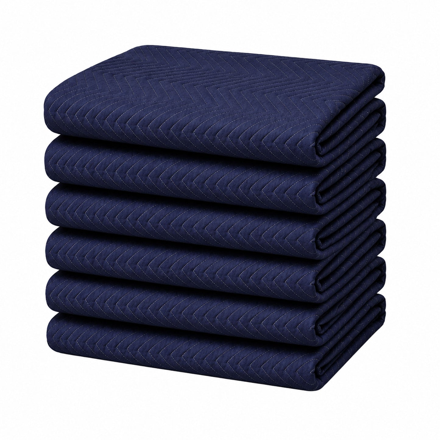 Moving Storage -Packing Blanket/Tarps, 80" x 72" Durable Polyester Material, Multi-Packs