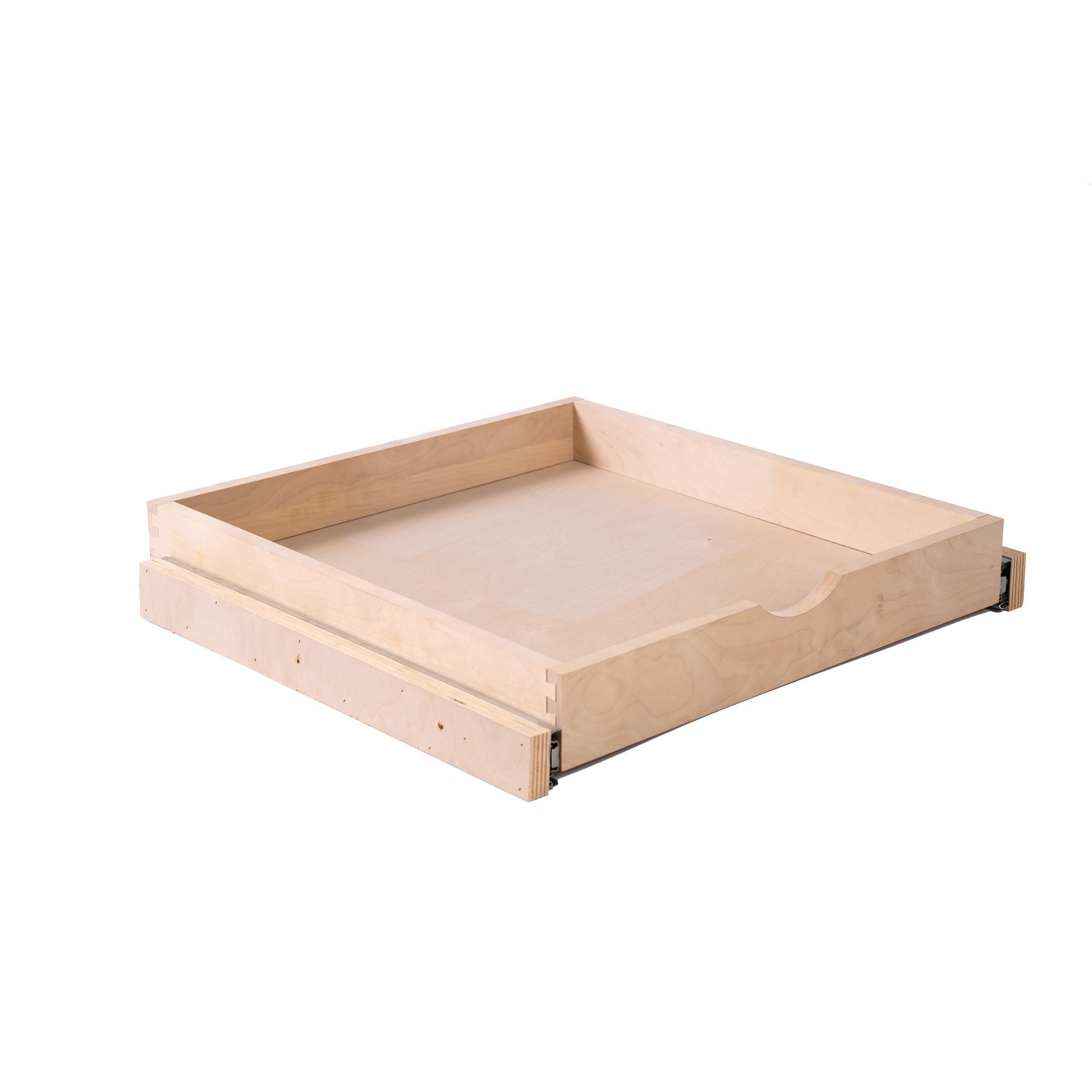 Couver | Pull Out Tray | Bottom Mount | Side Mount | Birch Cabinet Dra ...