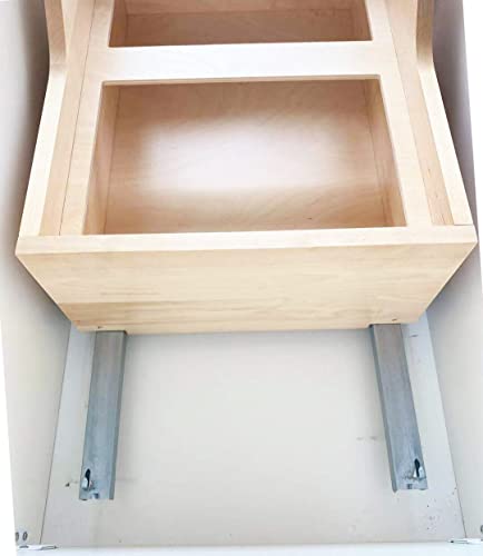CabinetRTA Soft-Close DIY Slide Out Cabinet Shelf Wood Drawer Storage/Side  Mount